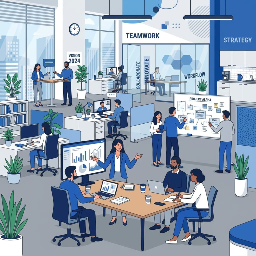 Workforce Illustration